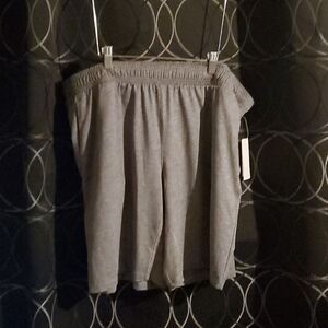 All In Motion Men’s Charcoal Gray  Athletic Shorts, Size Xl